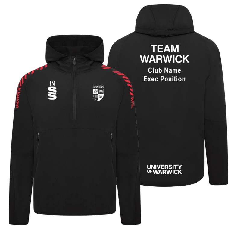 University of Warwick - Dual Elite 1/4 Zip Hoody / Rain Jacket - Unisex Fit