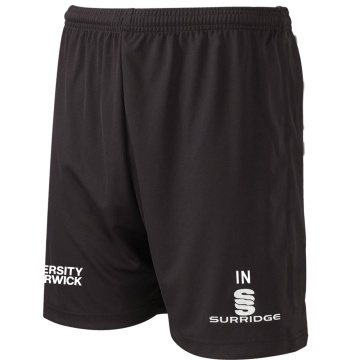University of Warwick - Match Short - Black - Women's Fit