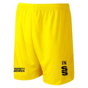 University of Warwick - Match Short - Yellow - Unisex Fit