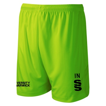 University of Warwick - Match Short - Lime - Unisex Fit