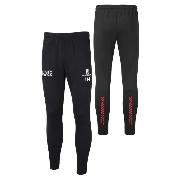 University of Warwick - Tek Slim Training Pants - Unisex Fit
