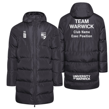 University of Warwick - Active Long Padded Jacket - Unisex Fit