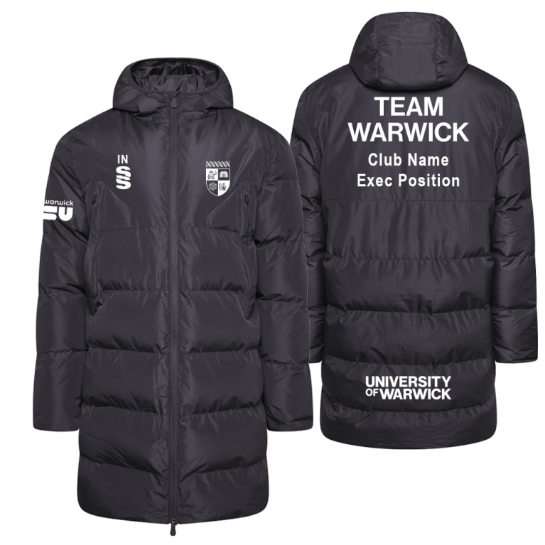 University of Warwick - Active Long Padded Jacket - Unisex Fit SU